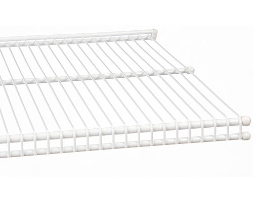 freedomRail 16 Inch Profile Wire Shelving - White