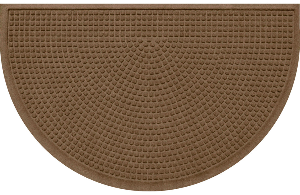 Semi Circle WaterHog Doormat - Squares